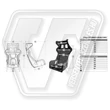 SABELT X-PAD CARBON ÜLÉS