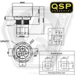 QSP Startknop - indítógomb