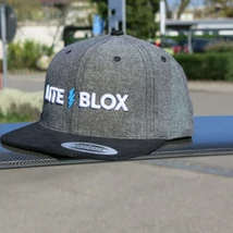 LITE↯BLOX Snapback Cap with 3D Logo