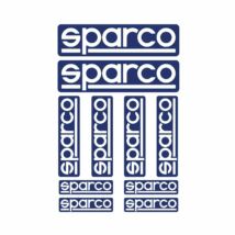 SPARCO 10 darabos Matrica Készlet