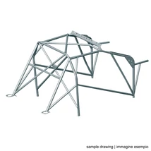 OMP RACING ROLL CAGE FOR PEUGEOT 206 RC 3 DOORS OM. 5667