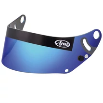 Arai mirror visor blue