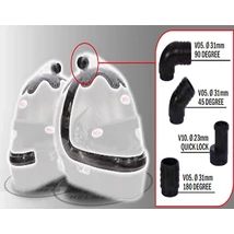 BELL FORCED AIR TOP,SIDE KIT HP77,HP7,RS7