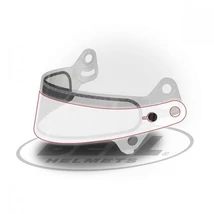 BELL TEAR-OFFS SE07 (VP) Racing optics x track (10) 4mil