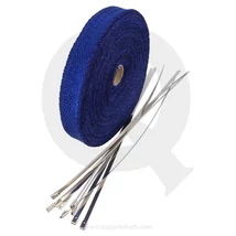 QSP Fiberglass Hitteband Blauw 2,5 cm