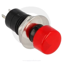 QSP Push button red + chrome