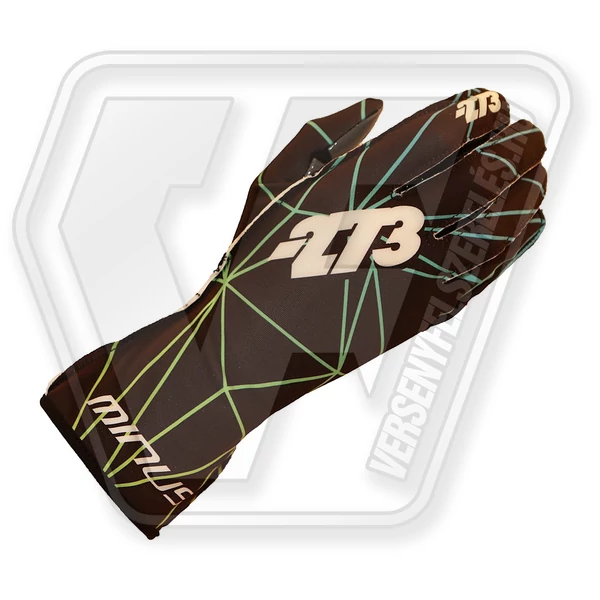 -273 POLY GOKART KESZTYŰ ZÖLD