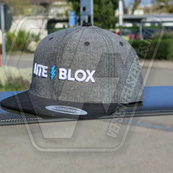 LITE↯BLOX Snapback Cap with 3D Logo