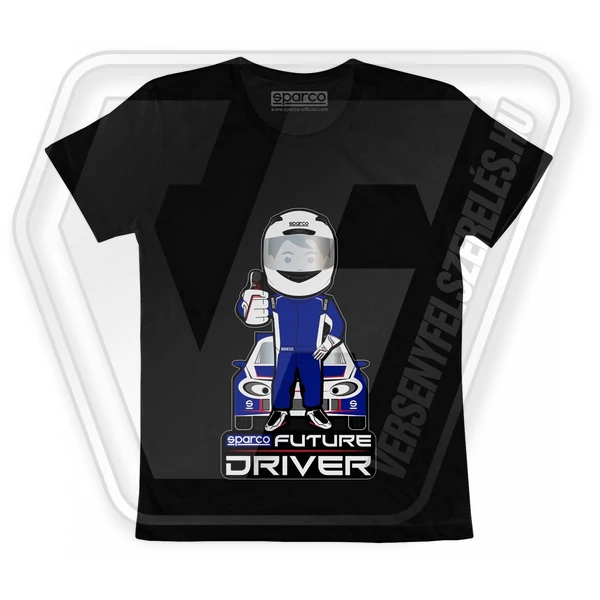 SPARCO T-SHIRT FUTURE DRIVER Gyerek Póló