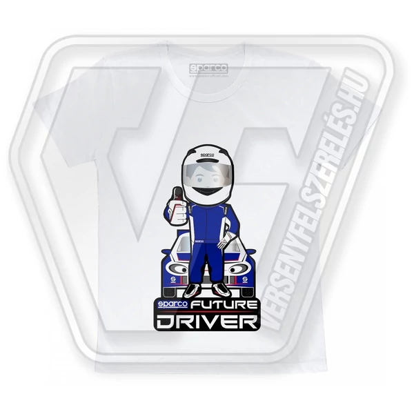 SPARCO T-SHIRT FUTURE DRIVER Gyerek Póló