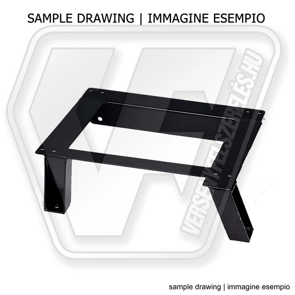 SEAT FIXING BRACKETS ADAPTORS FOR FORD FIESTA 5TH SERIES (JOBB OLDALI)