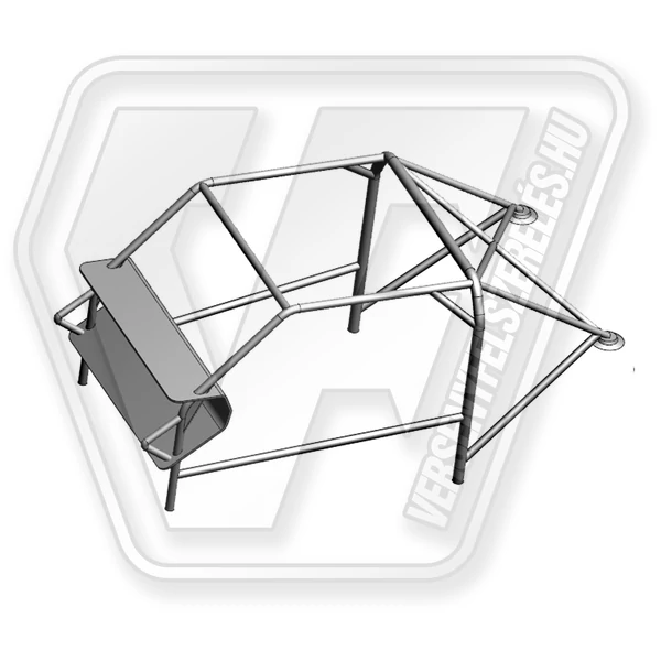 OMP RACING ROLL CAGE FOR CITROEN SAXO 96 UTÁNI, PEUGEOT 106 3 DOORS 91 UTÁNI