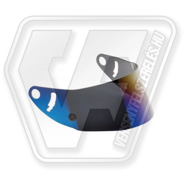 OMP IRIDIUM BLUE VISOR FOR GP8 EVO HELMETS