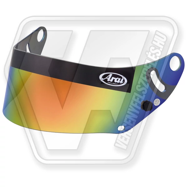 Arai mirror visor gold