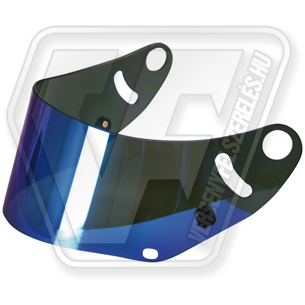 Arai mirror visor blue