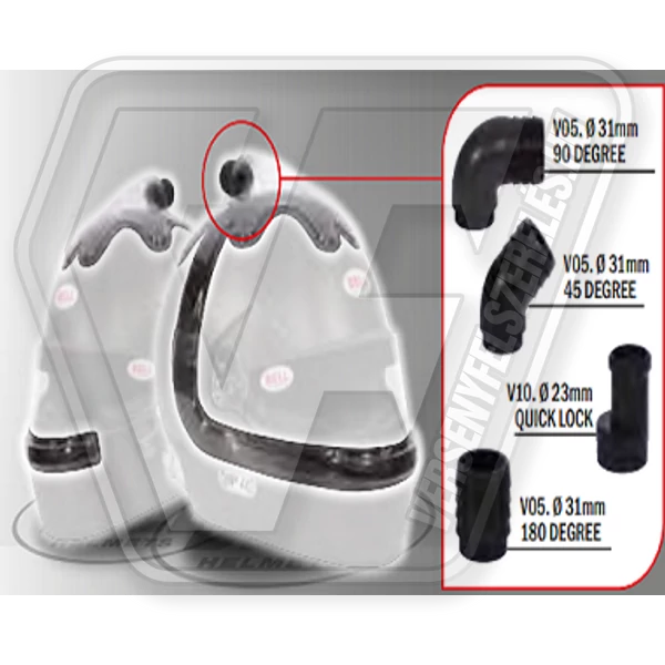 BELL FORCED AIR TOP,SIDE KIT HP77,HP7,RS7