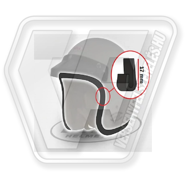 BELL Gumi Profil Készlet Vég Él  500-TX (V10) 1.4M