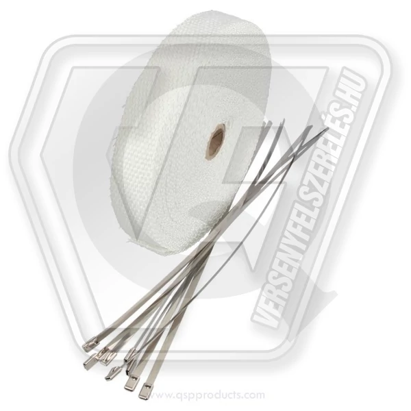 qsp Fiberglass Hitteband Creme 2,5 cm