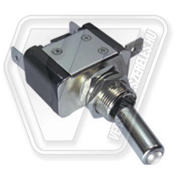 QSP On-off toggle switch + LED white