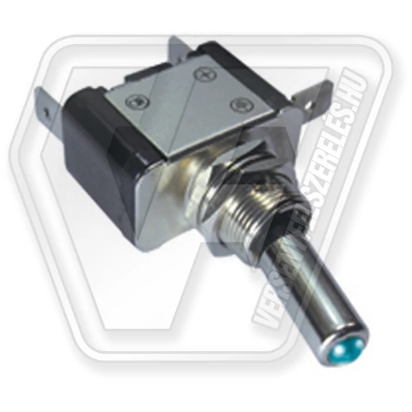 QSP On-off toggle switch + LED blue