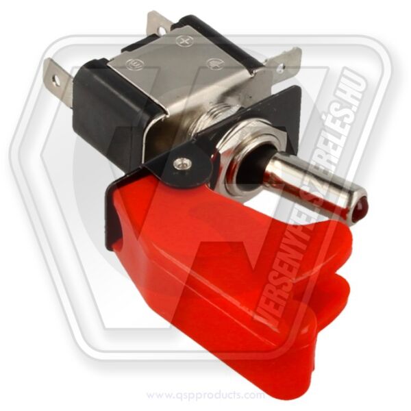 QSP Aircraft toggle switch red + LED