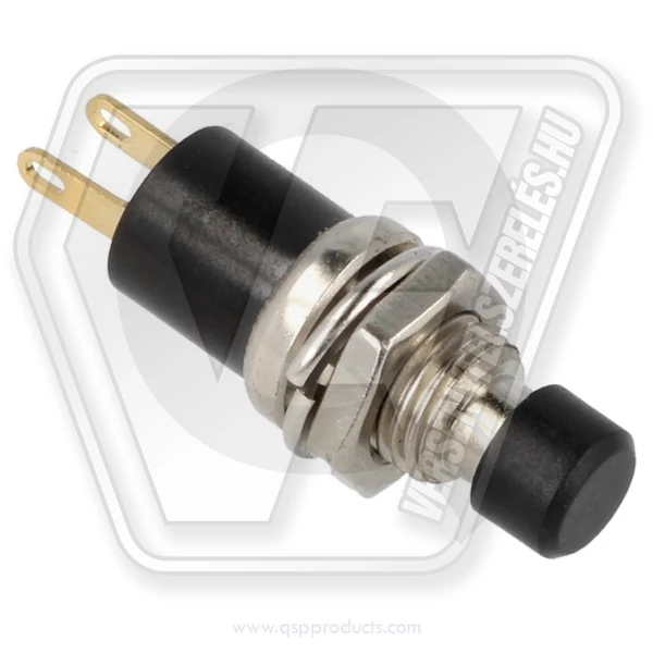 QSP Push button small black (Momentary)